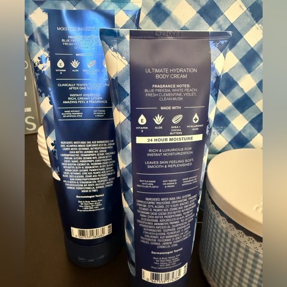 🆕💙 BATH & BODY WORKS “GINGHAM” 5-PIECE COLLECTION. BRAND NEW FULL SIZE! - Picture 8 of 10